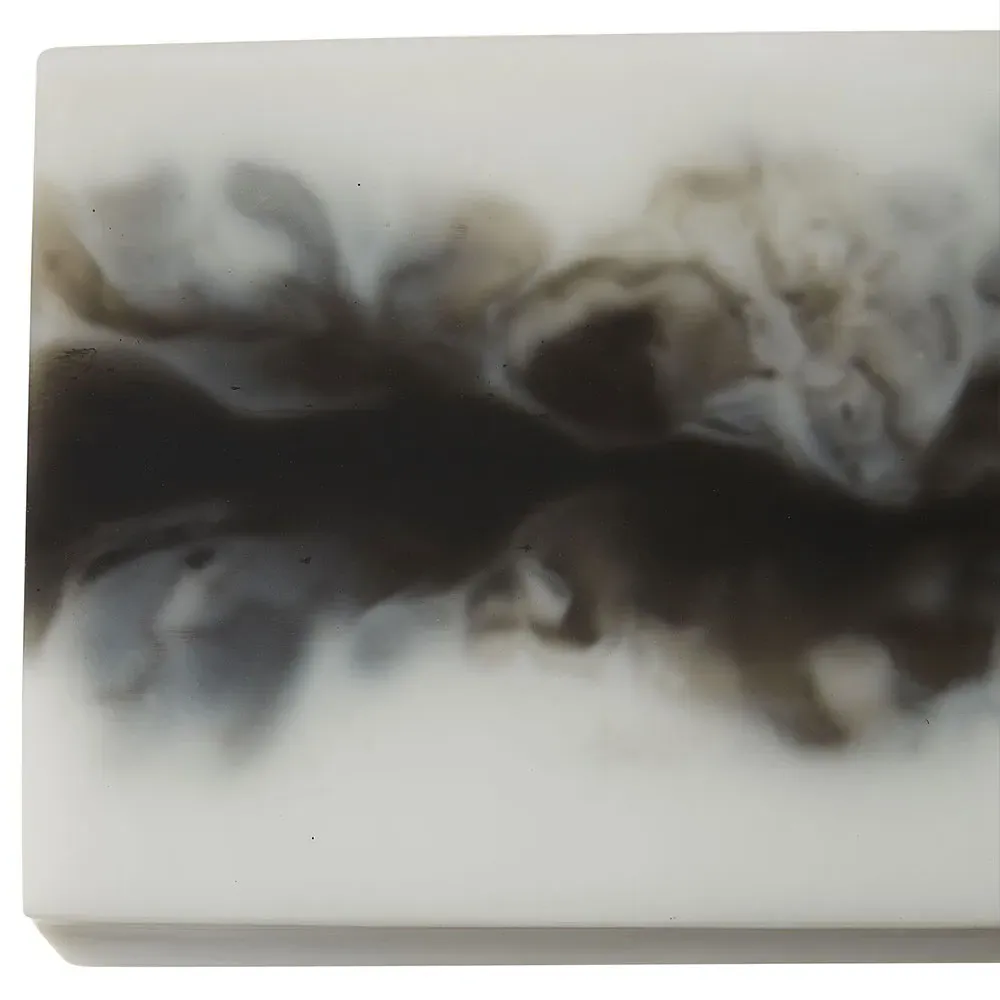 Hollie Decorative Boxes Set of 2 - Black, Resin