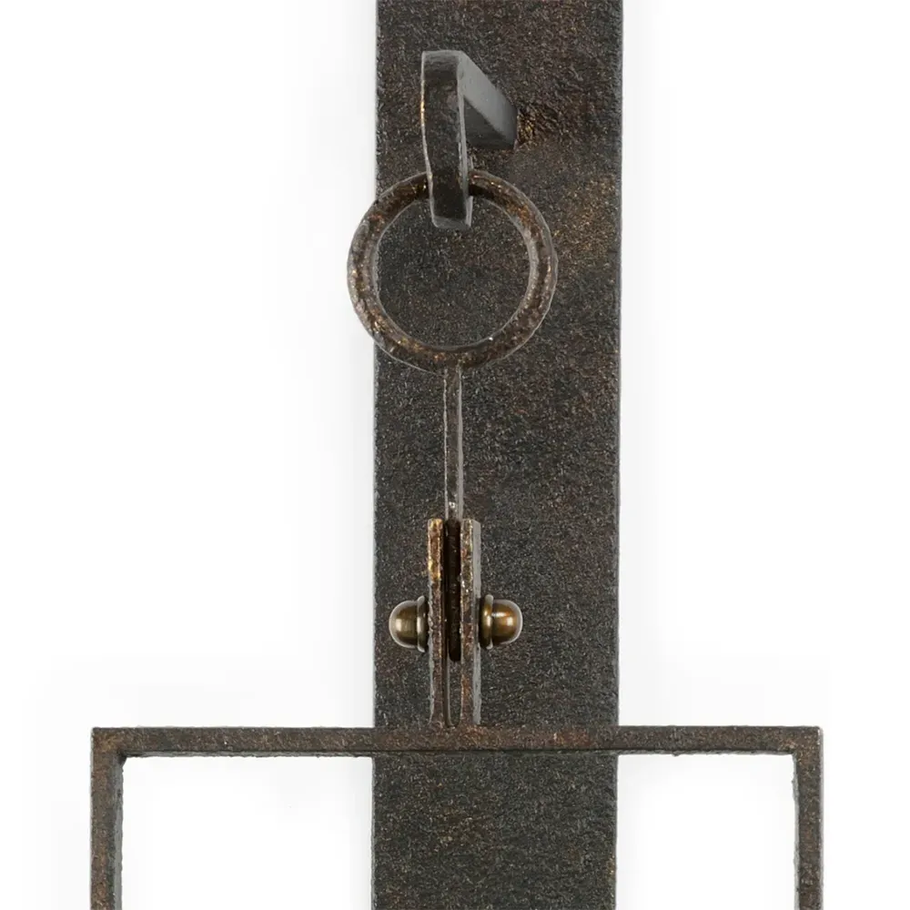 Hollis Candle Sconce - Bronze, Metal