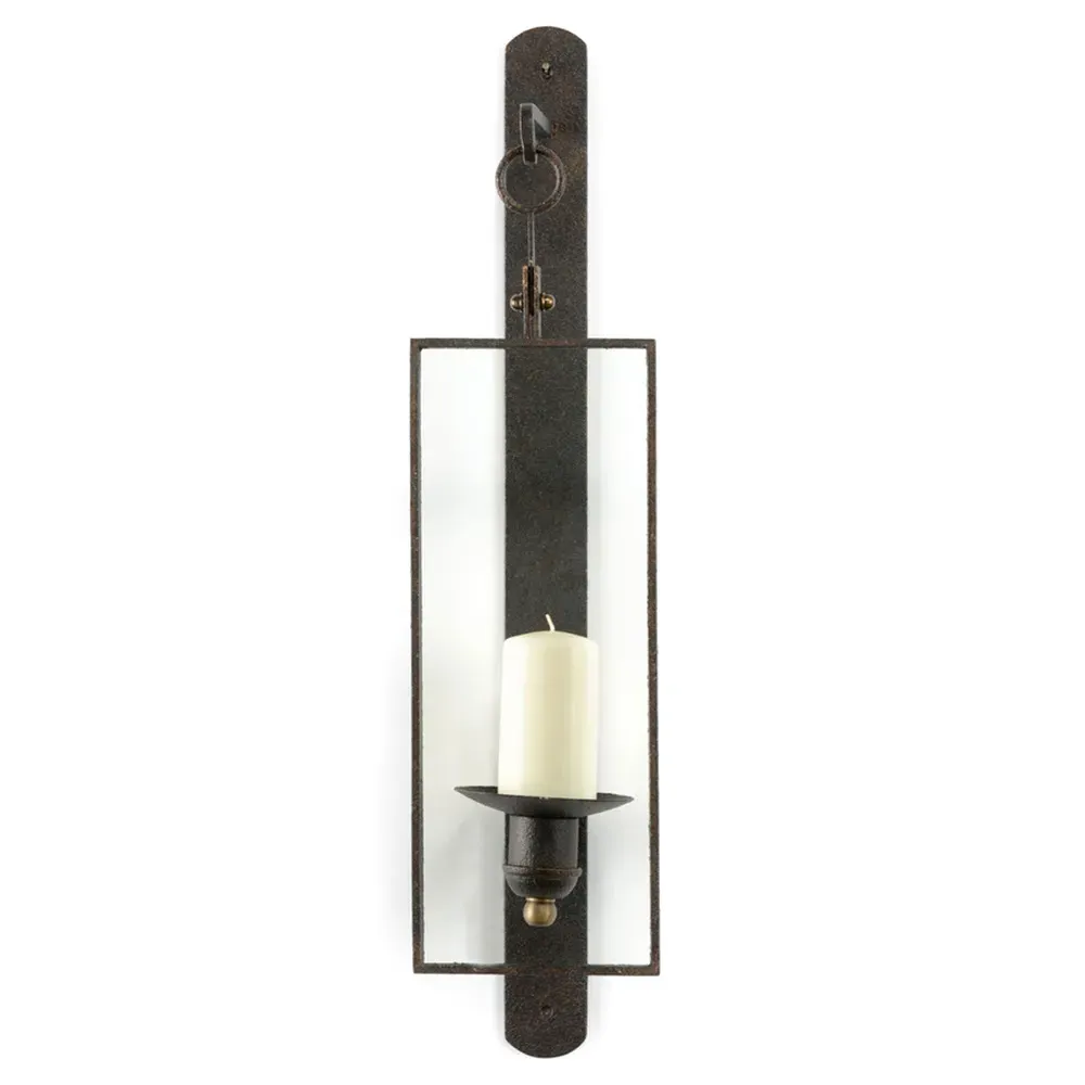 Hollis Candle Sconce - Bronze, Metal image