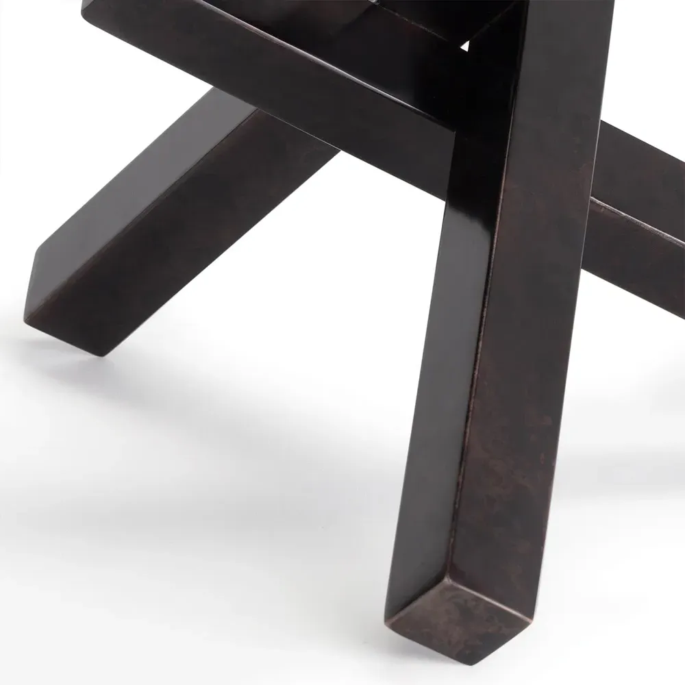 Hollywood Intersecting Decorative Sculpture - Zinc, Iron