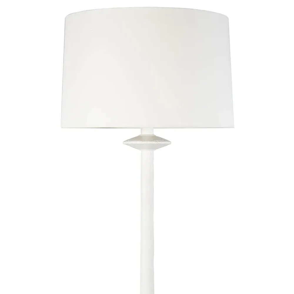 Hope Floor Lamp - White, Iron