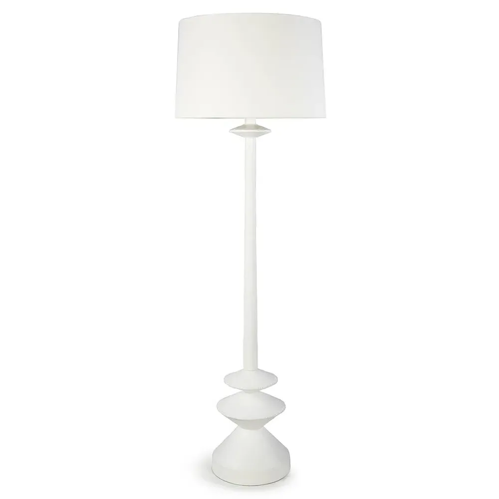 Hope Floor Lamp - White, Iron