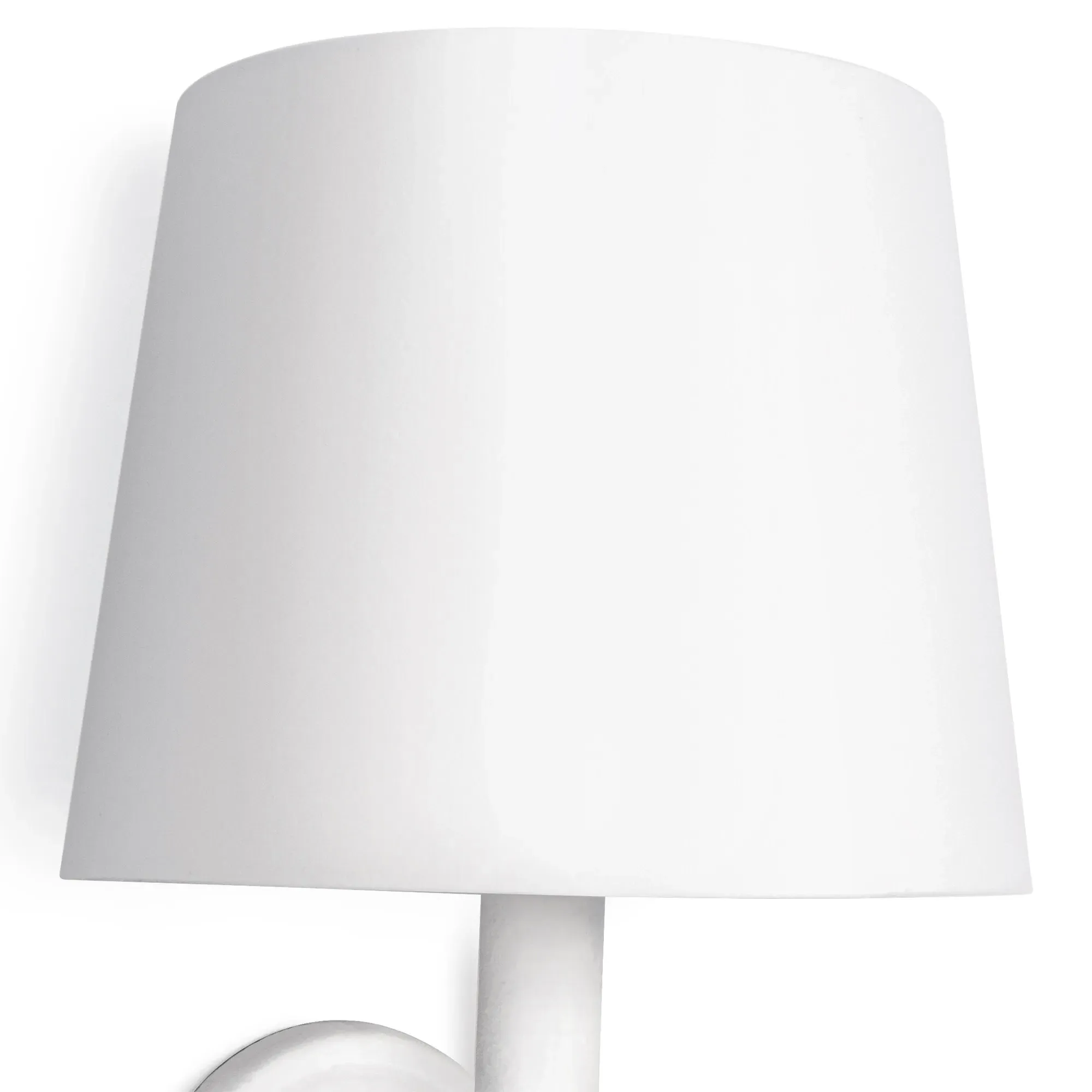 Hope Wall Sconce - White, Steel