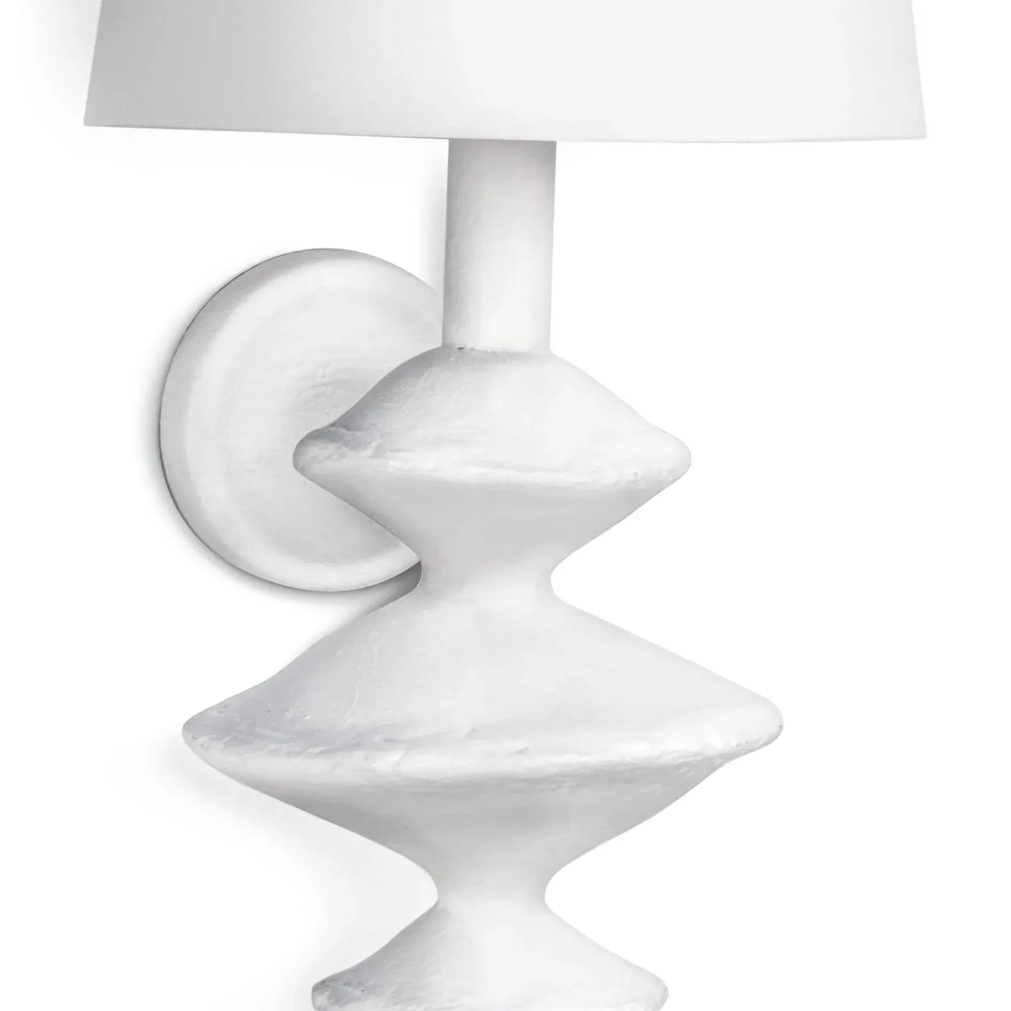 Hope Wall Sconce - White, Steel