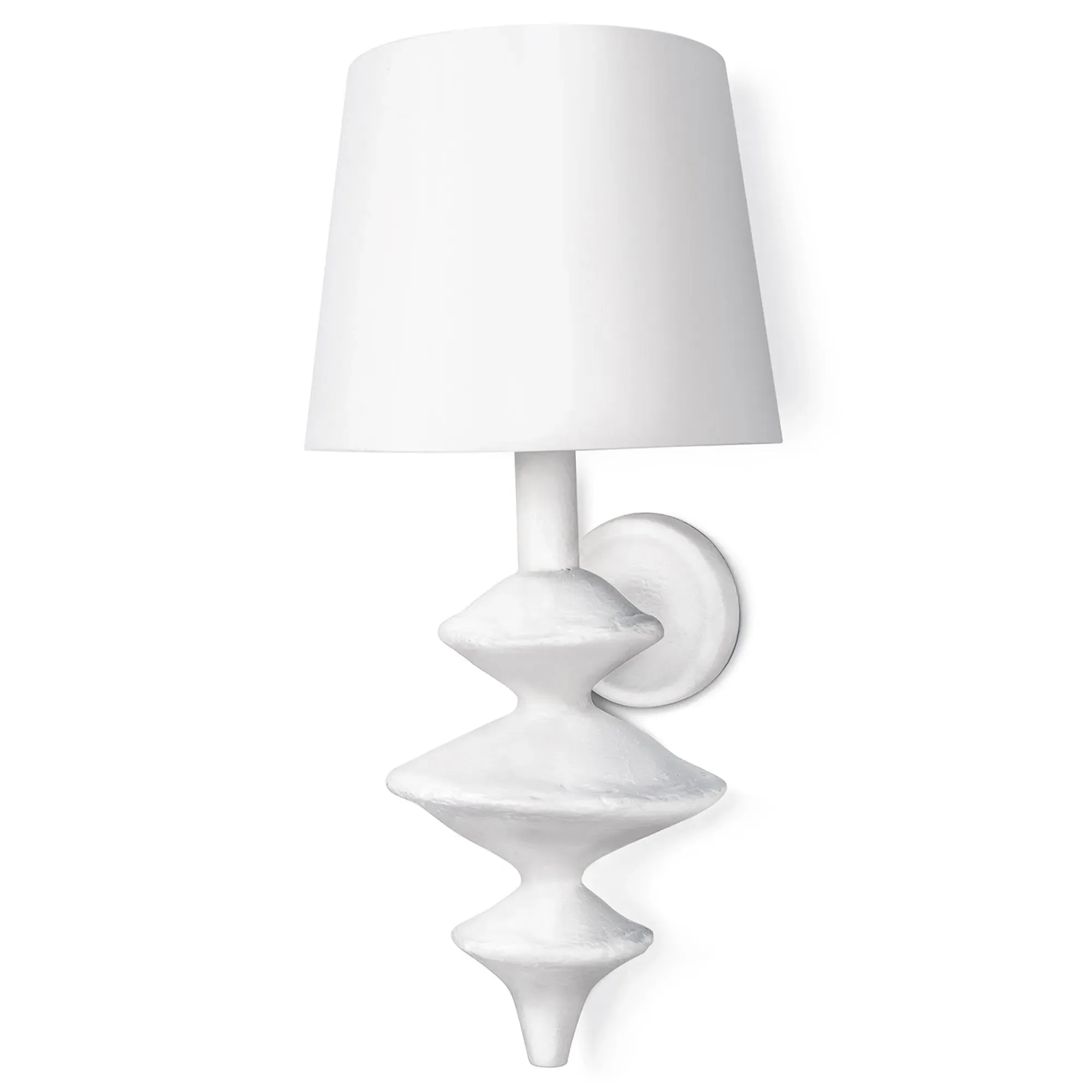 Hope Wall Sconce - White, Steel image