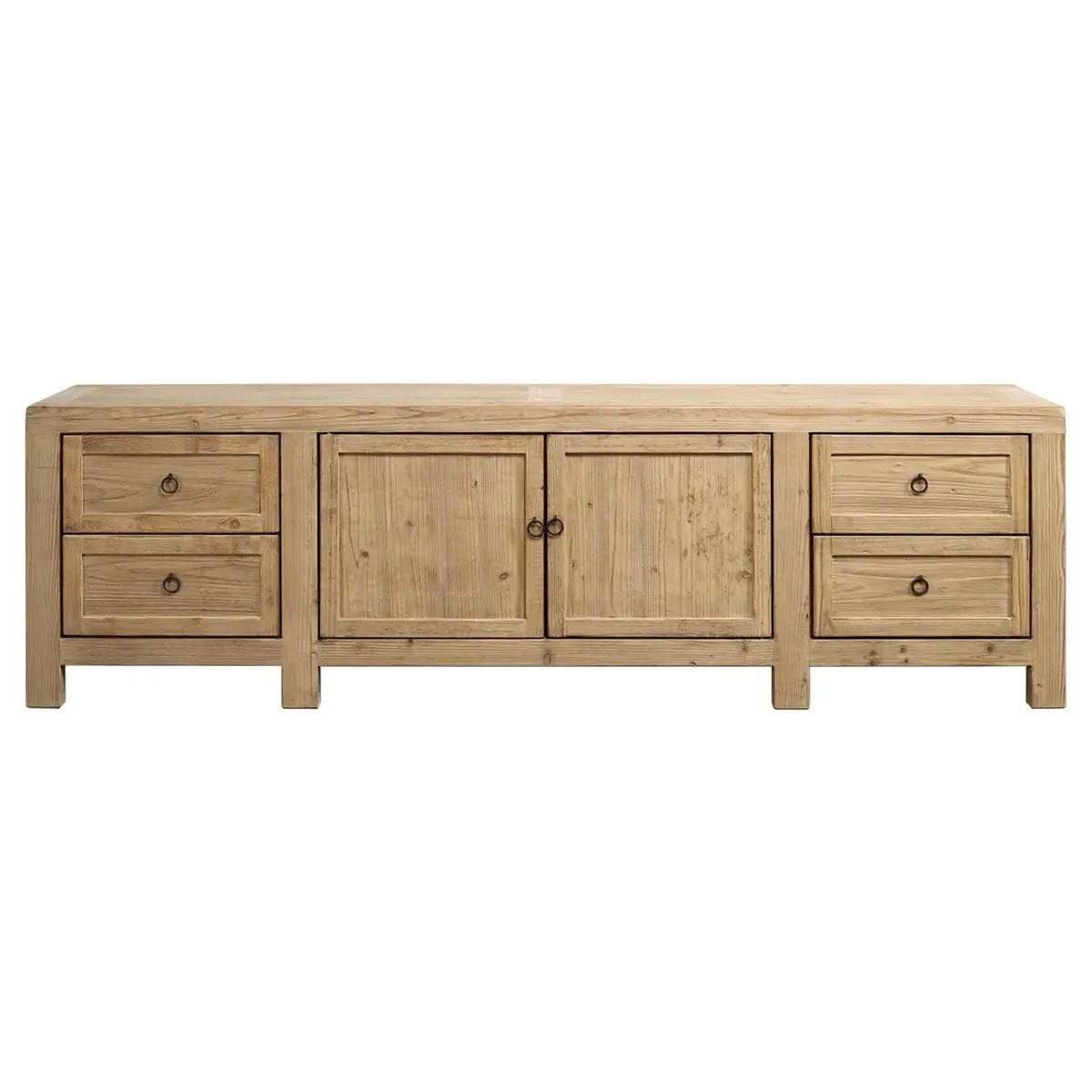Houda Sideboard - Brown, Pine Wood image