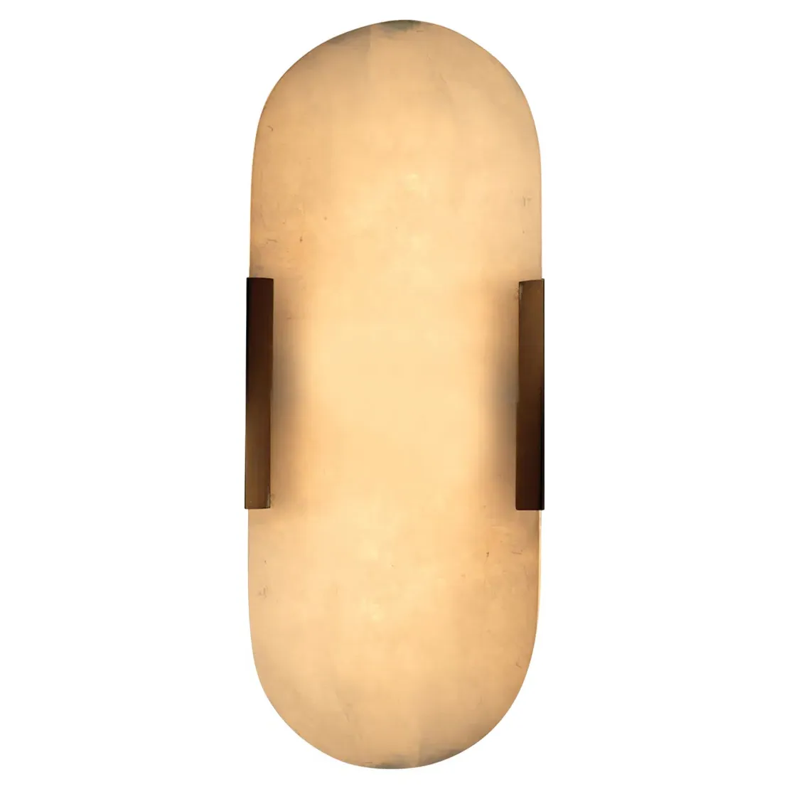 Hudson Wall Sconce - White, Alabaster