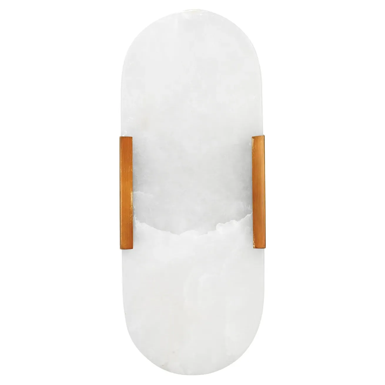 Hudson Wall Sconce - White, Alabaster image