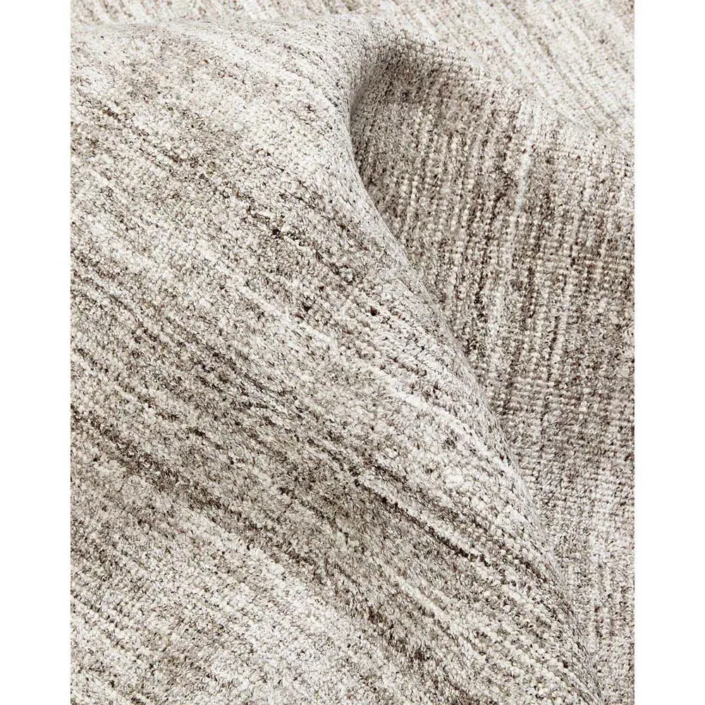 Hugh Hand Knotted Rug - Linen Beige, Wool