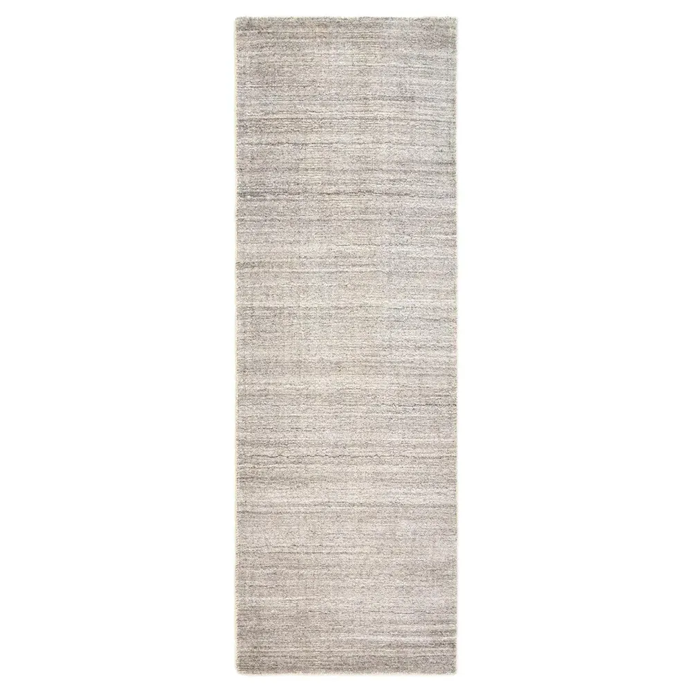 Hugh Hand Knotted Rug - Linen Beige, Wool