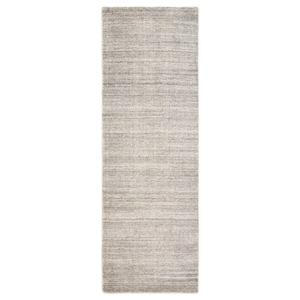 Hugh Hand Knotted Rug - Linen Beige, Wool