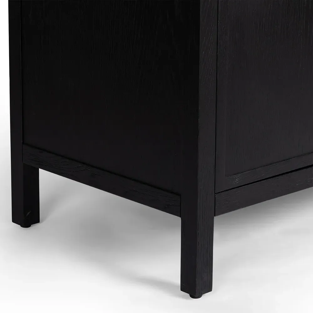 Hunter Bookcase - Black, Oak