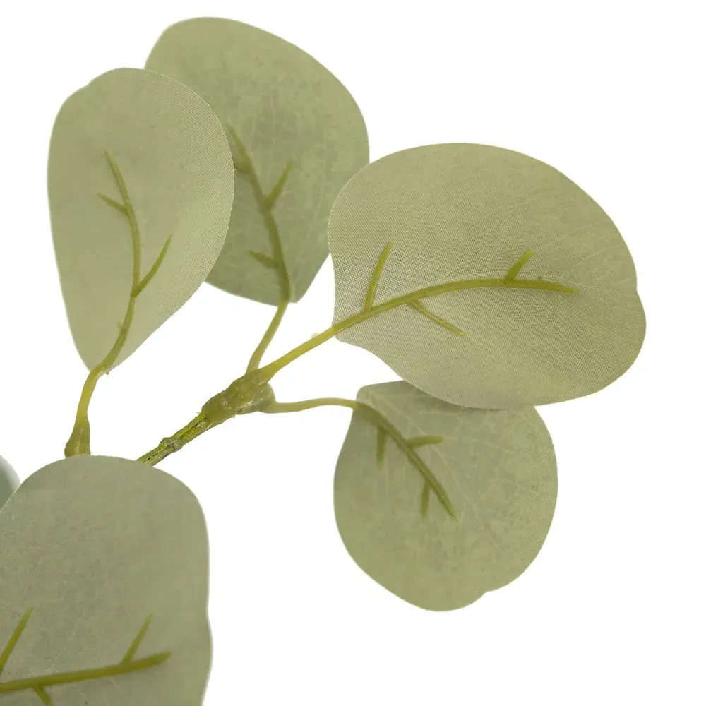 Huxley 7ft Faux Eucalyptus Potted Tree - Green