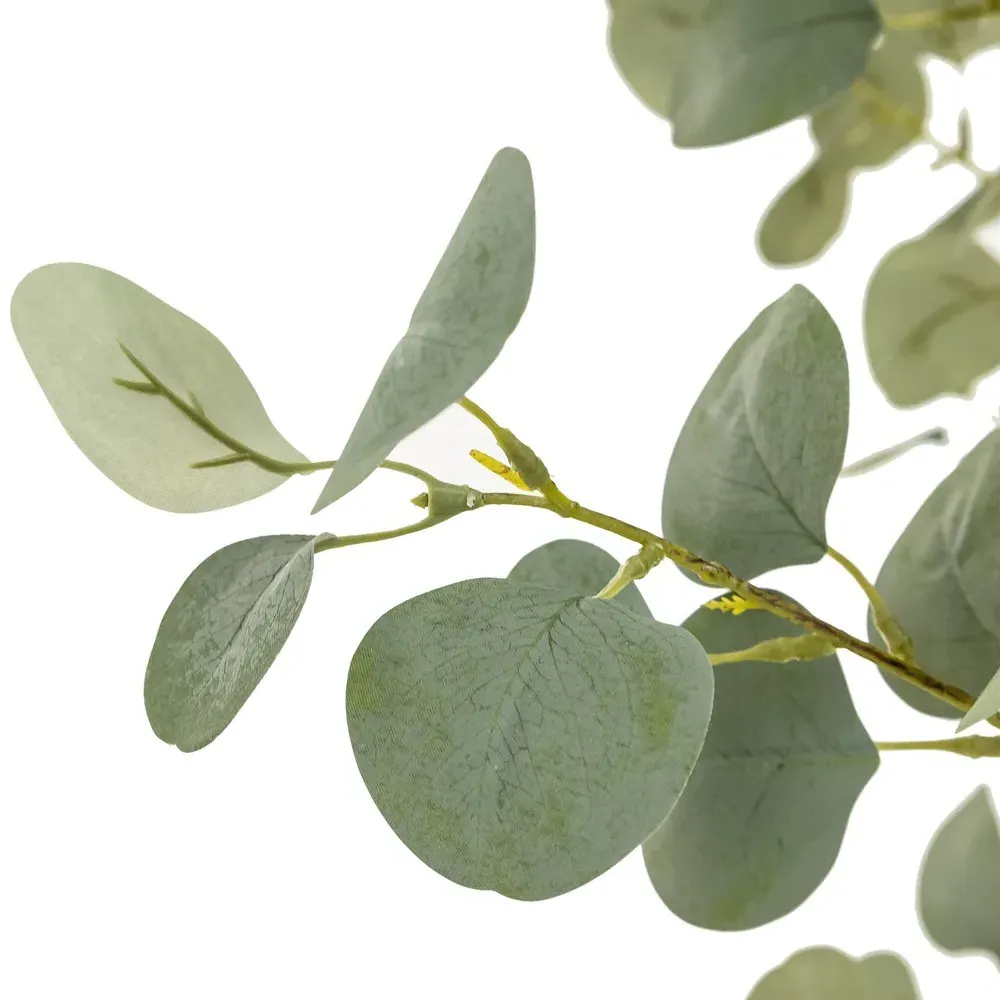 Huxley 9ft Faux Eucalyptus Potted Tree - Green