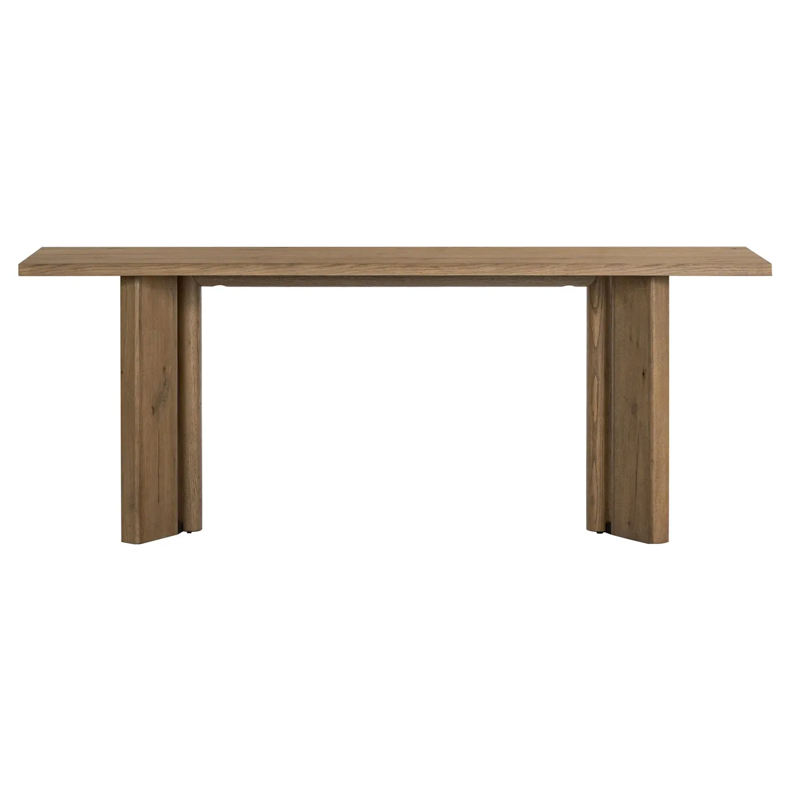 Huxley Rectangular Console Table - Brown, Oak image