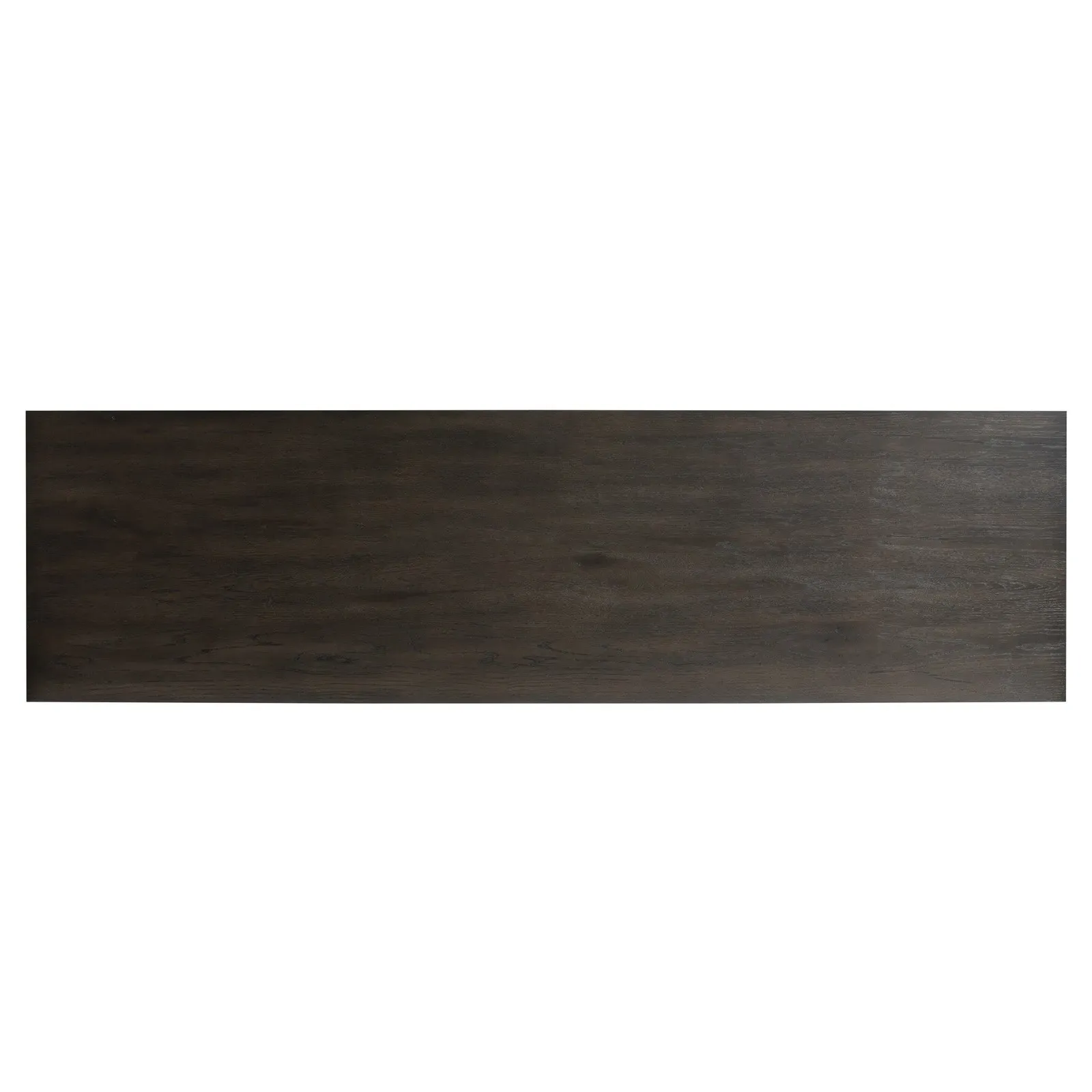 Huxley Rectangular Console Table - Smoked Black, Oak