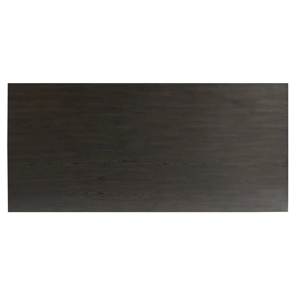 Huxley Rectangular Dining Table - Black, Oak