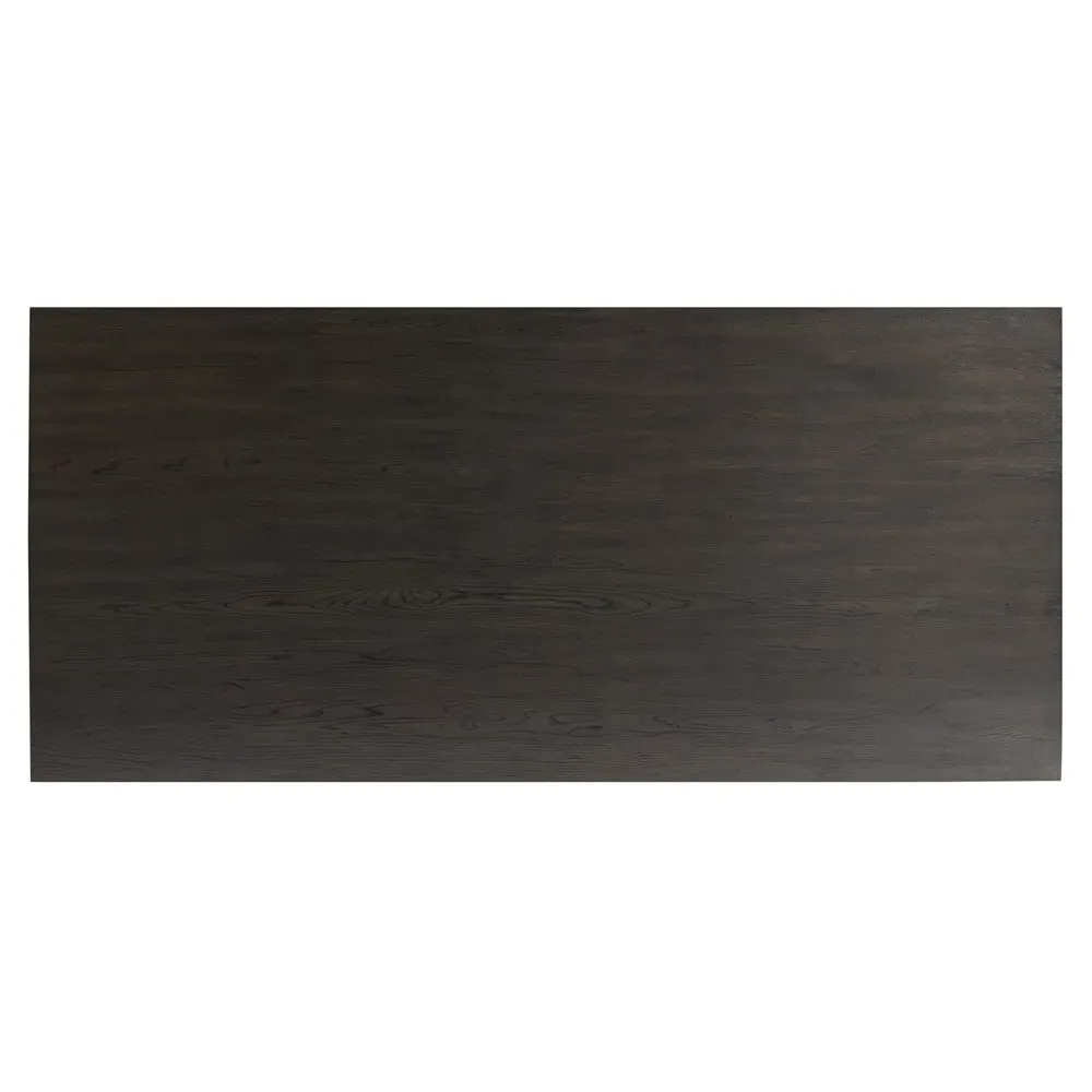 Huxley Rectangular Dining Table - Black, Oak