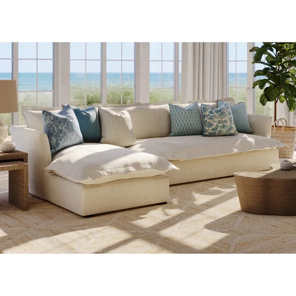 Huxley Square Throw Pillow with Eyelash Trim - Grey, Velvet