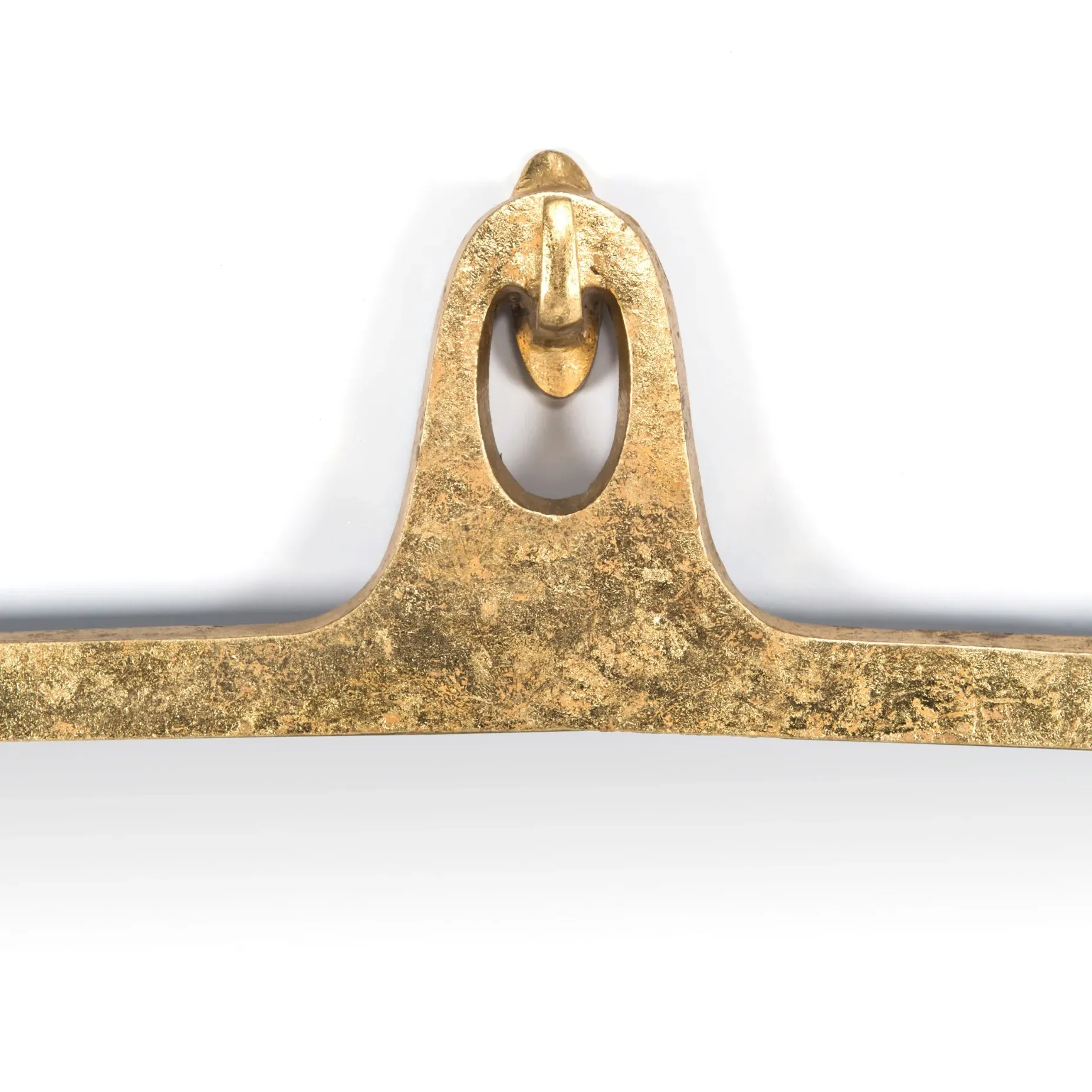 Hydie Rectangular Wall Mirror - Gold, Aluminum