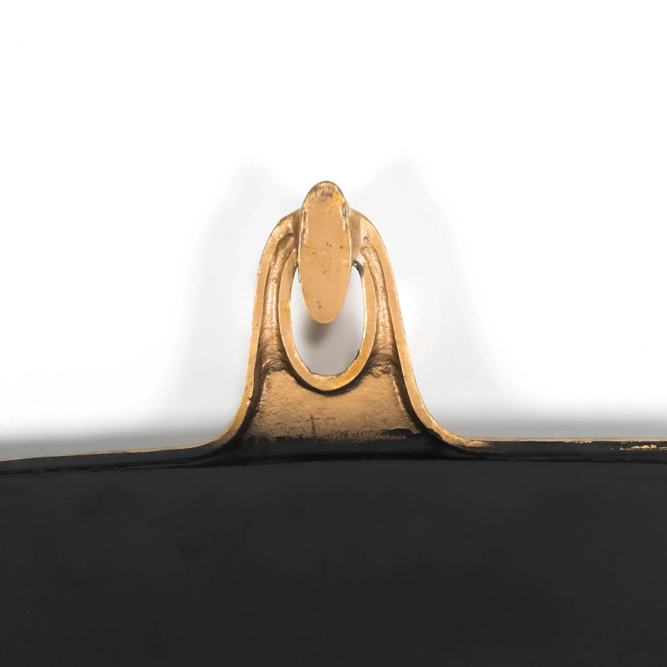 Hydie Rectangular Wall Mirror - Gold, Aluminum