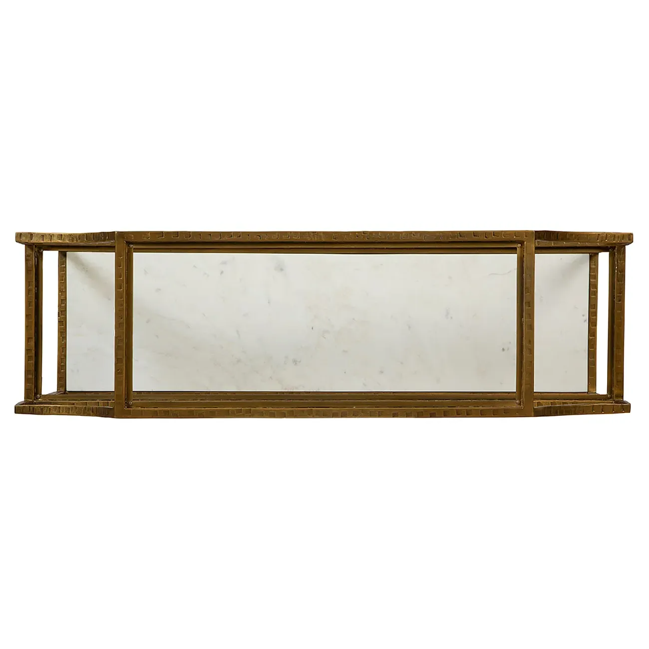 Ida Console Table - Gold, Marble