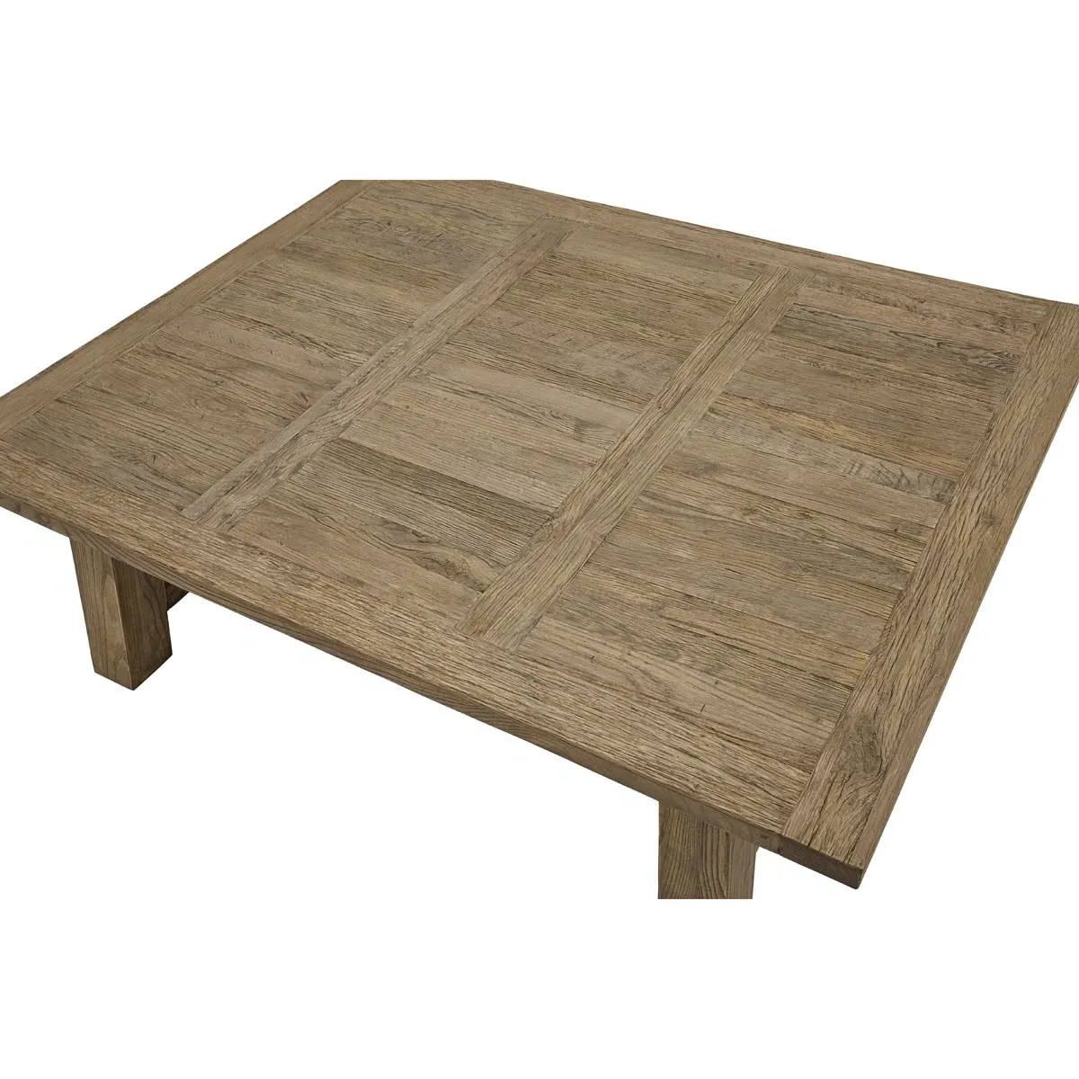 Idris Rectangular Coffee Table - Brown, Oak Wood