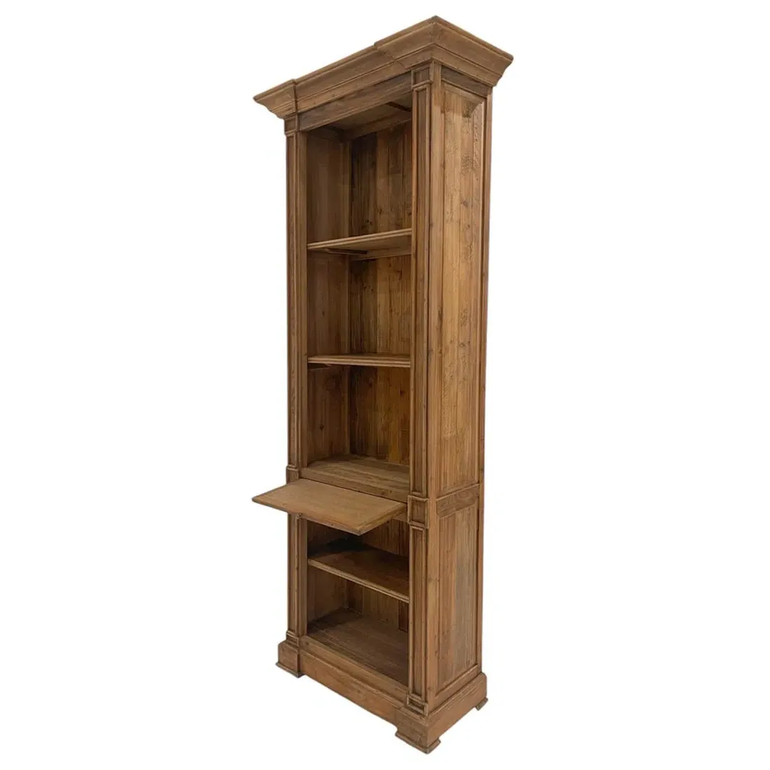 Ignacio Rustic Lodge Bookcase - Brown, Pine Wood