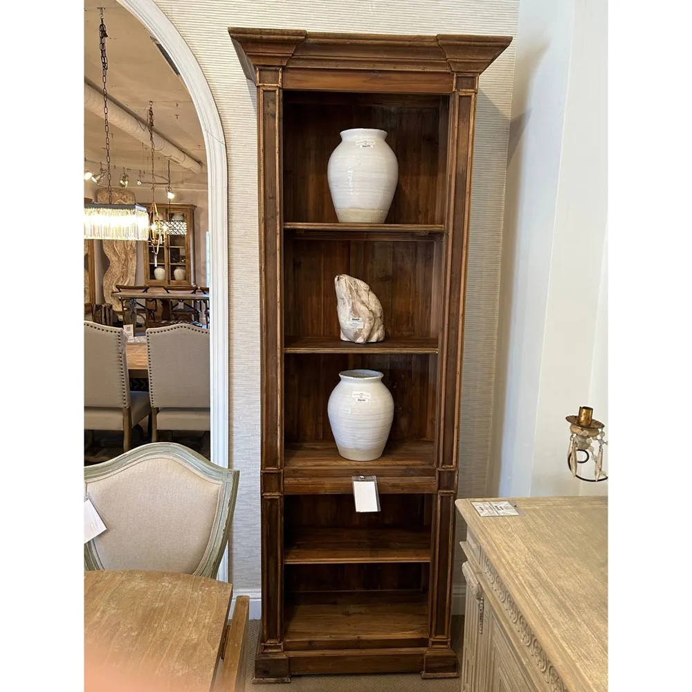 Ignacio Rustic Lodge Bookcase - Brown, Pine Wood