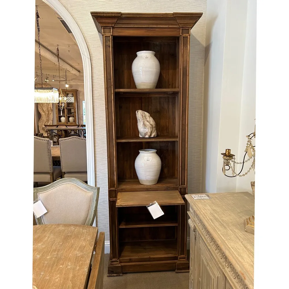 Ignacio Rustic Lodge Bookcase - Brown, Pine Wood