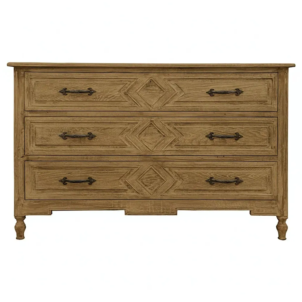 Ila Dresser - Light Brown, Reclaimed Wood