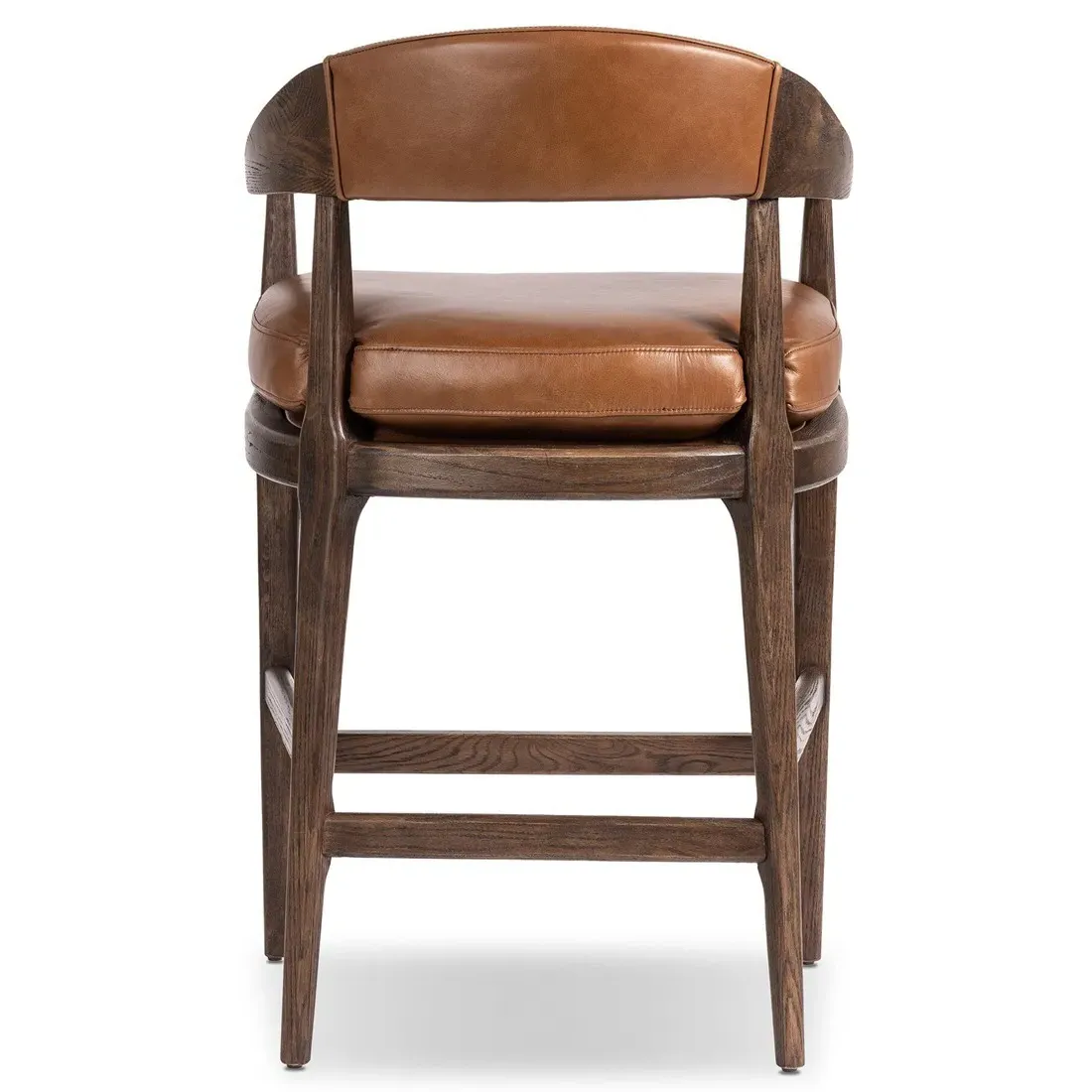 Ilonah Counter Stool - Brown, Oak