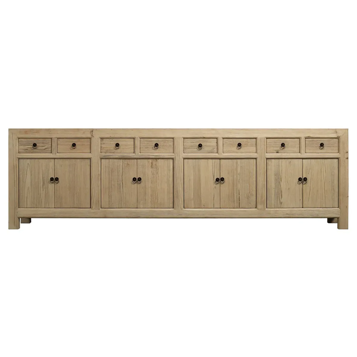 Imani Sideboard - Brown, Pine Wood