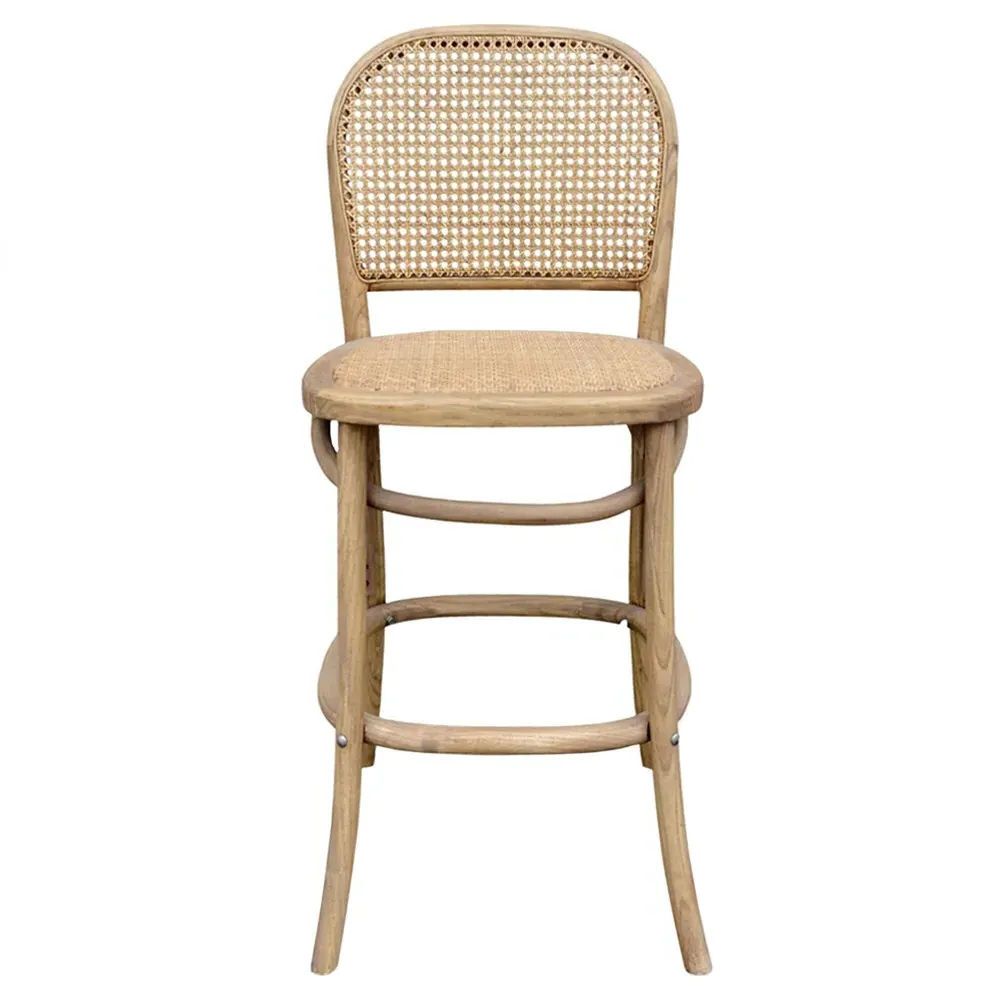 Imara Counter Stool - Brown, Oak image