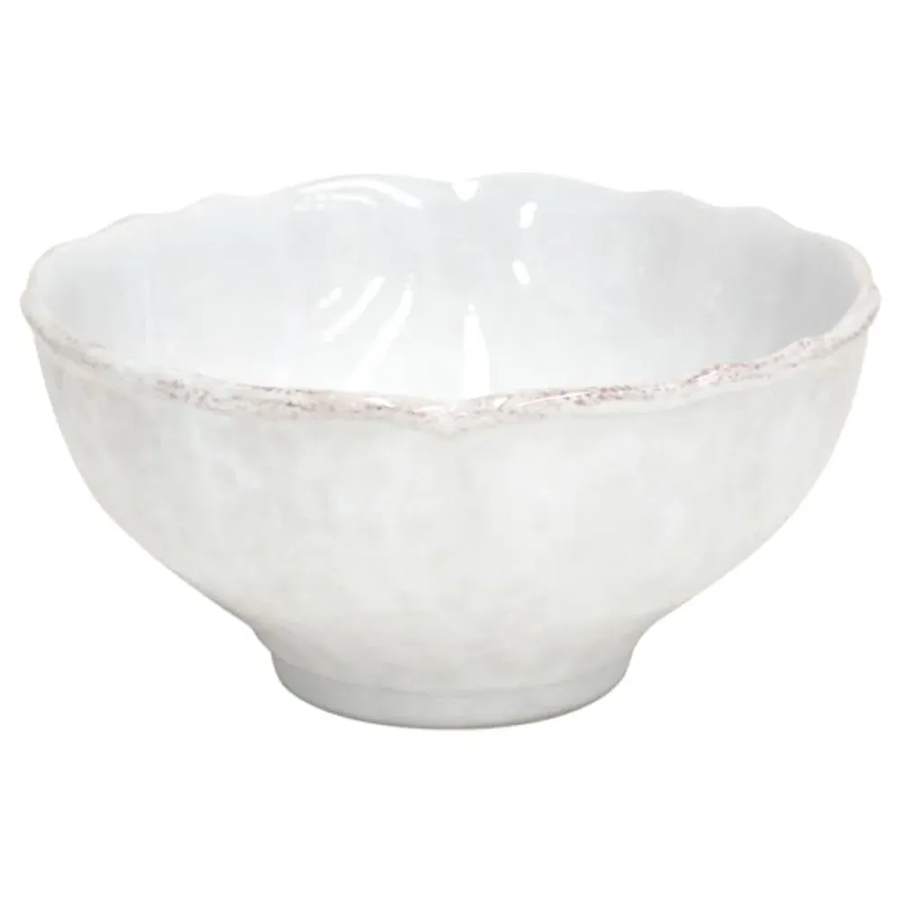 Impressions Cereal Bowl Set of 4 - White, Stoneware