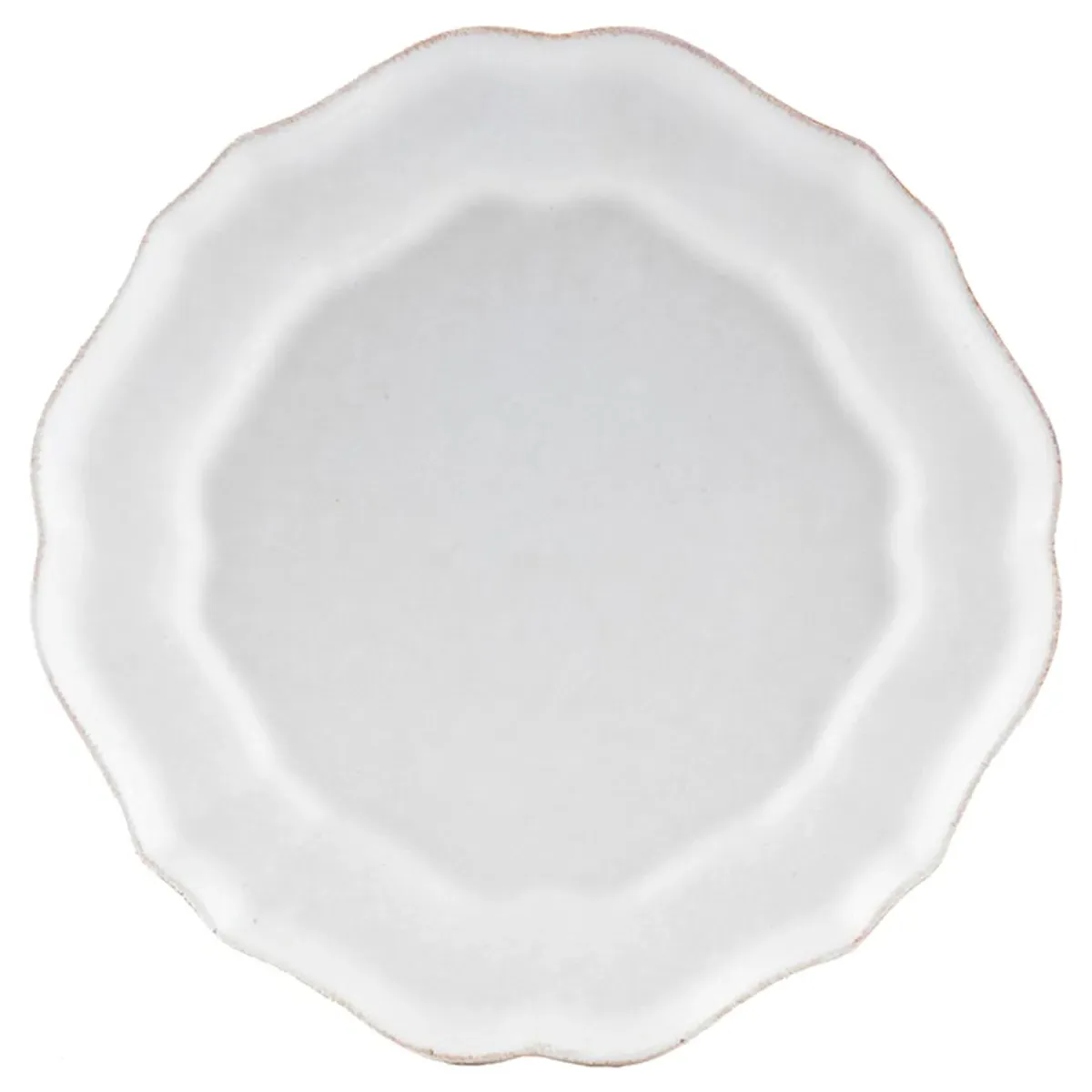 Impressions Salad Plate Set of 4 - White, Stoneware image