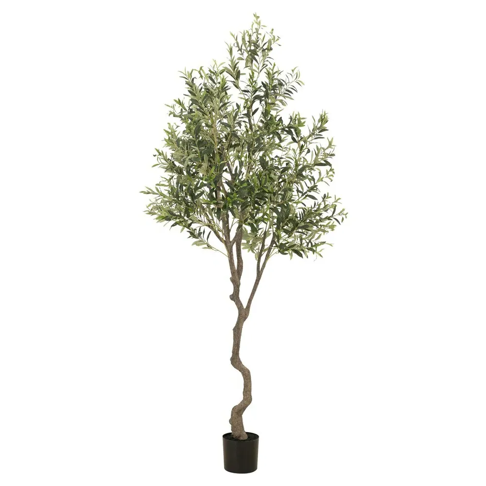 Inara Faux Olive Potted Tree - Green image