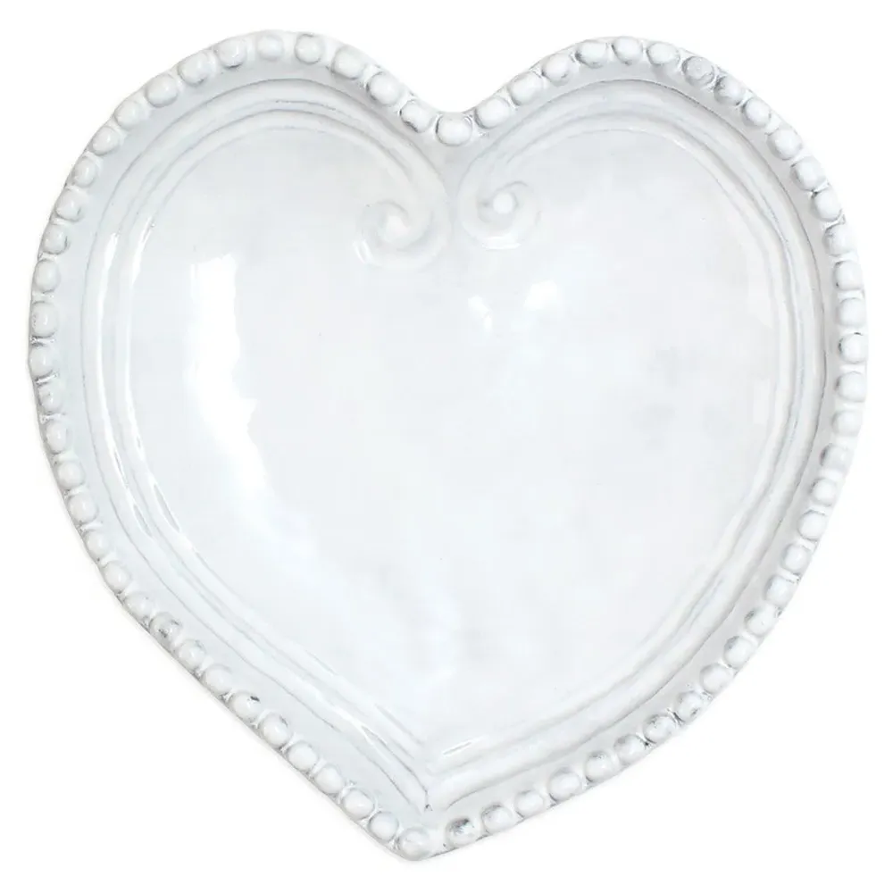 Incanto Heart Dish - White, Ceramic image