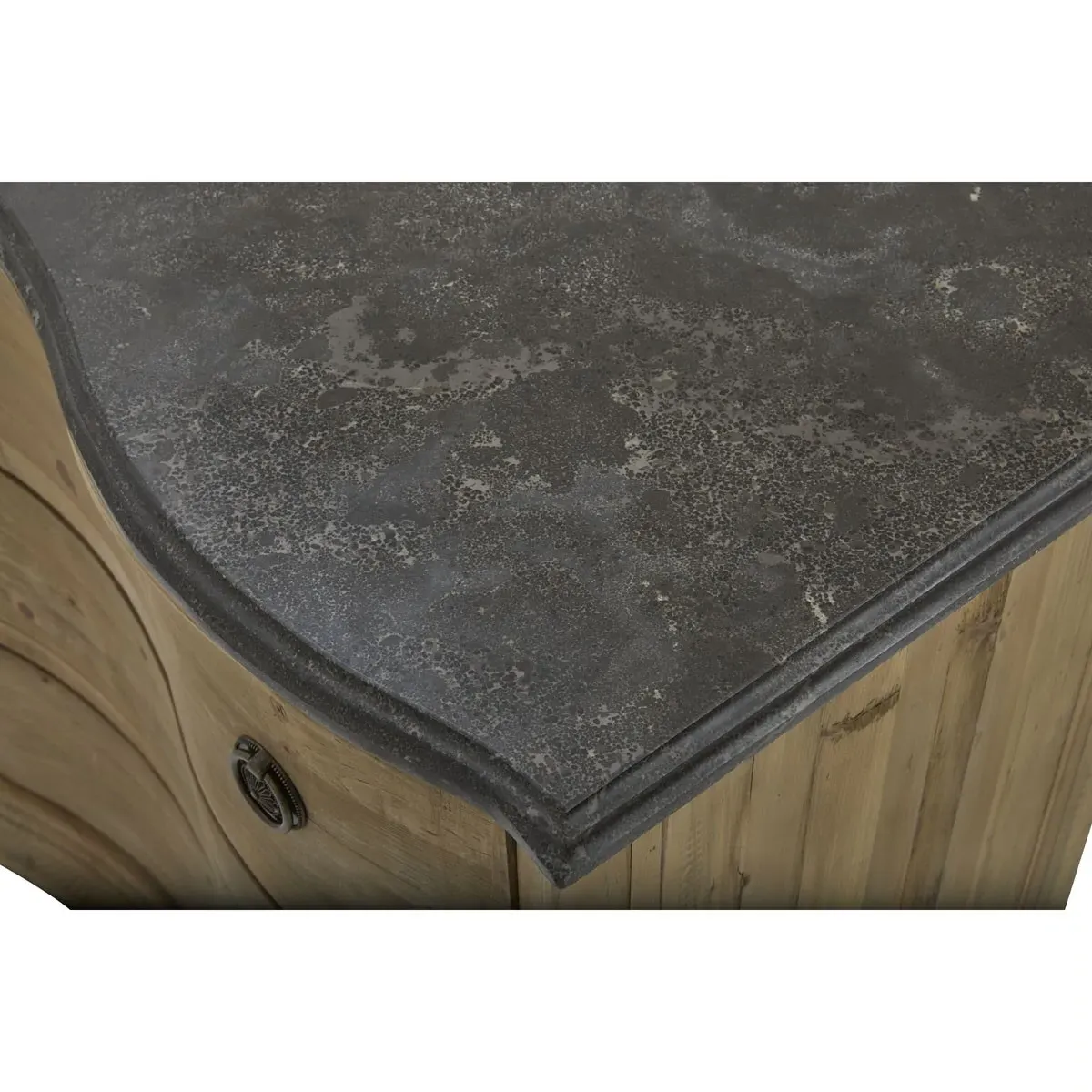 Indigo Rustic Lodge 3 Drawer Dresser - Grey, Stone