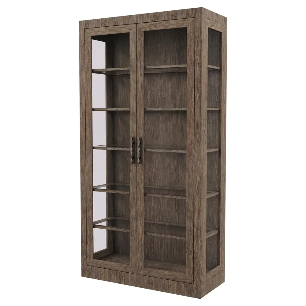 Ingrid Display Case - Brown, Wood