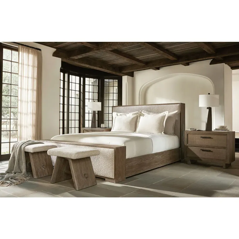 Ingrid Nightstand - Brown, Wood