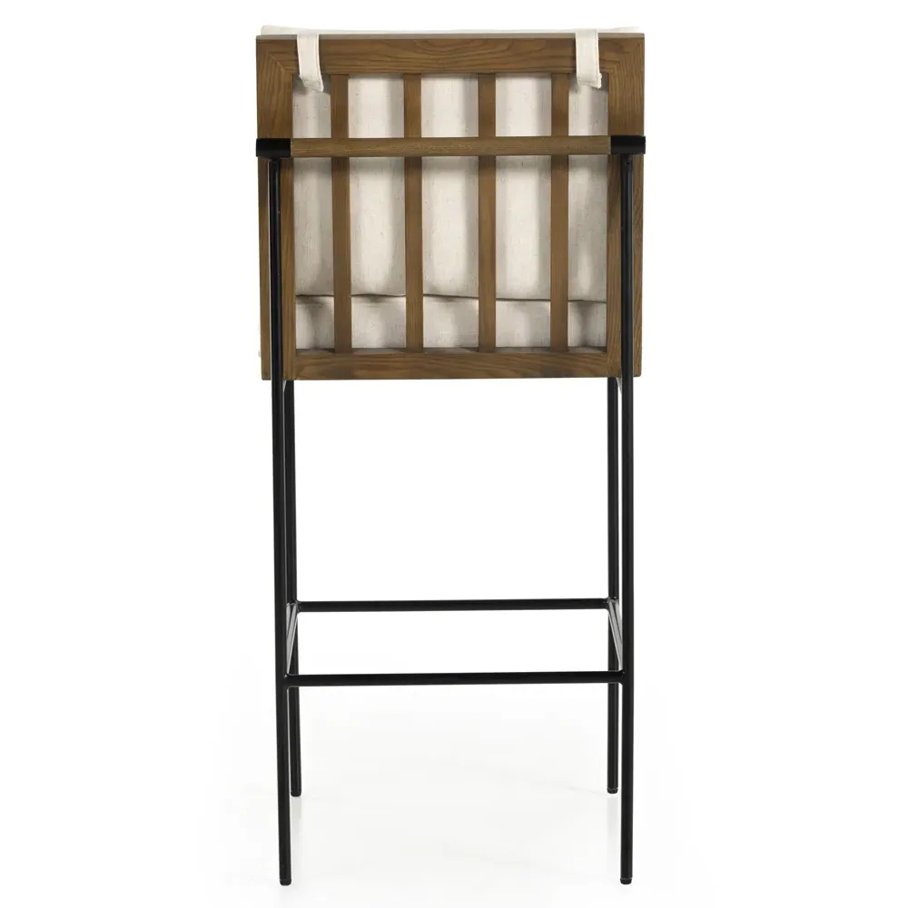 Inno Bar Stool - White, Oak