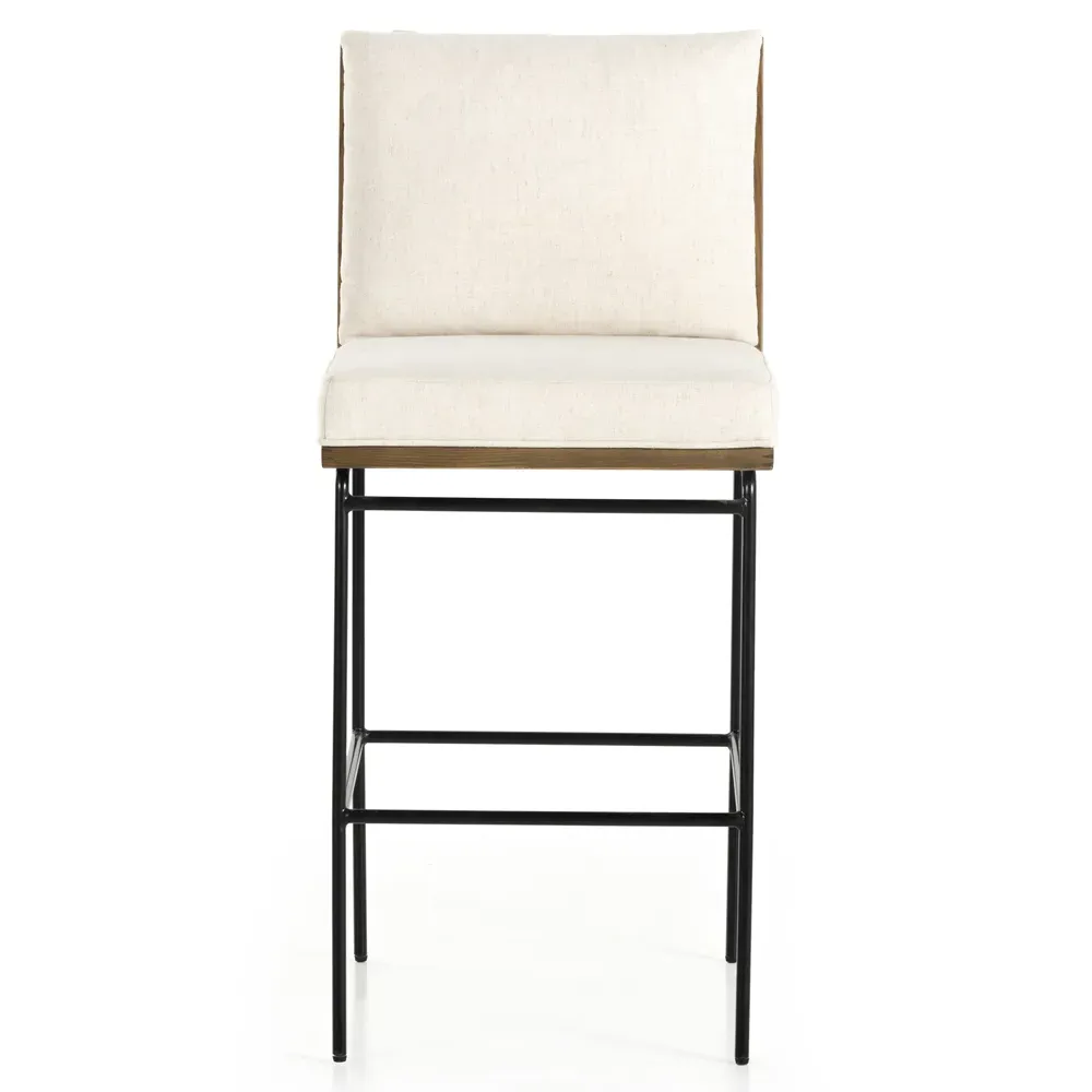 Inno Bar Stool - White, Oak