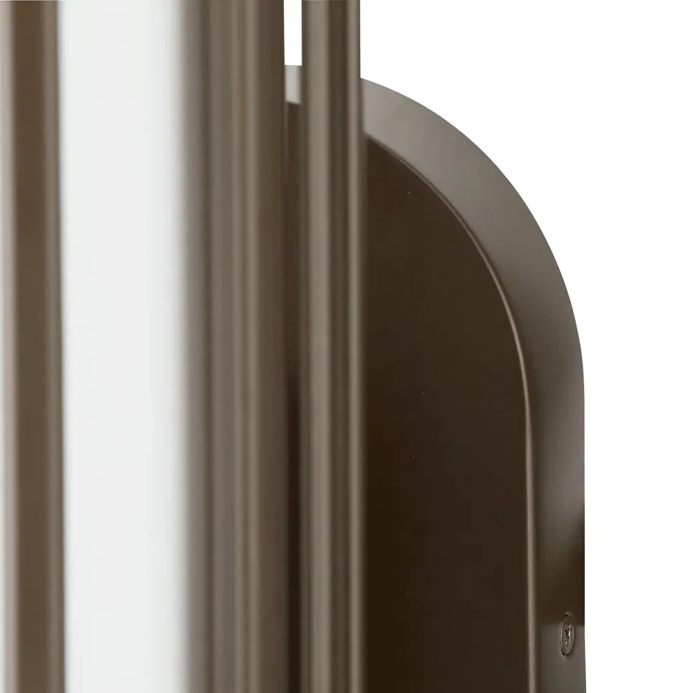 Inset Outdoor Sconce - Bronze, Steel