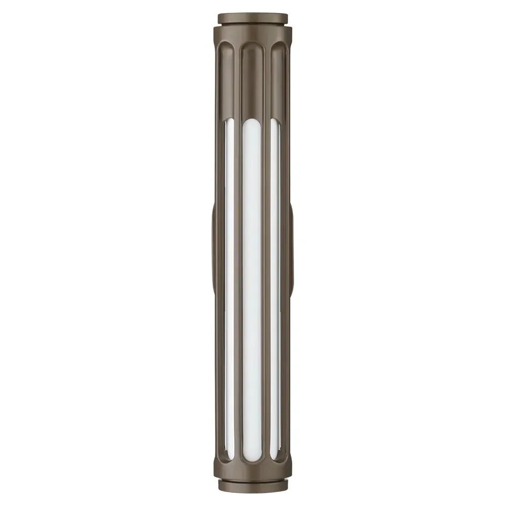 Inset Outdoor Sconce - Bronze, Steel image
