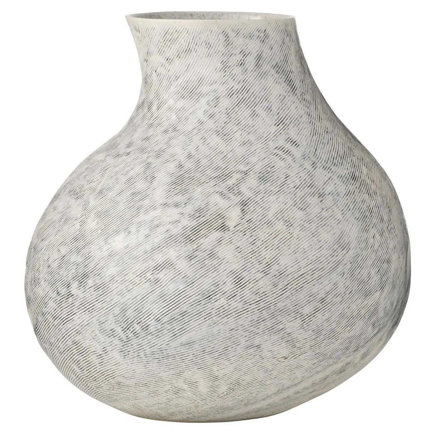 Irelia Reactive Glaze Porcelain Vase - Blue, Porcelain