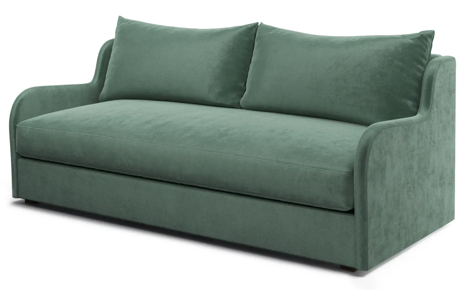 Irene 3-Seater Sofa - Stone Pine, Performance Velvet