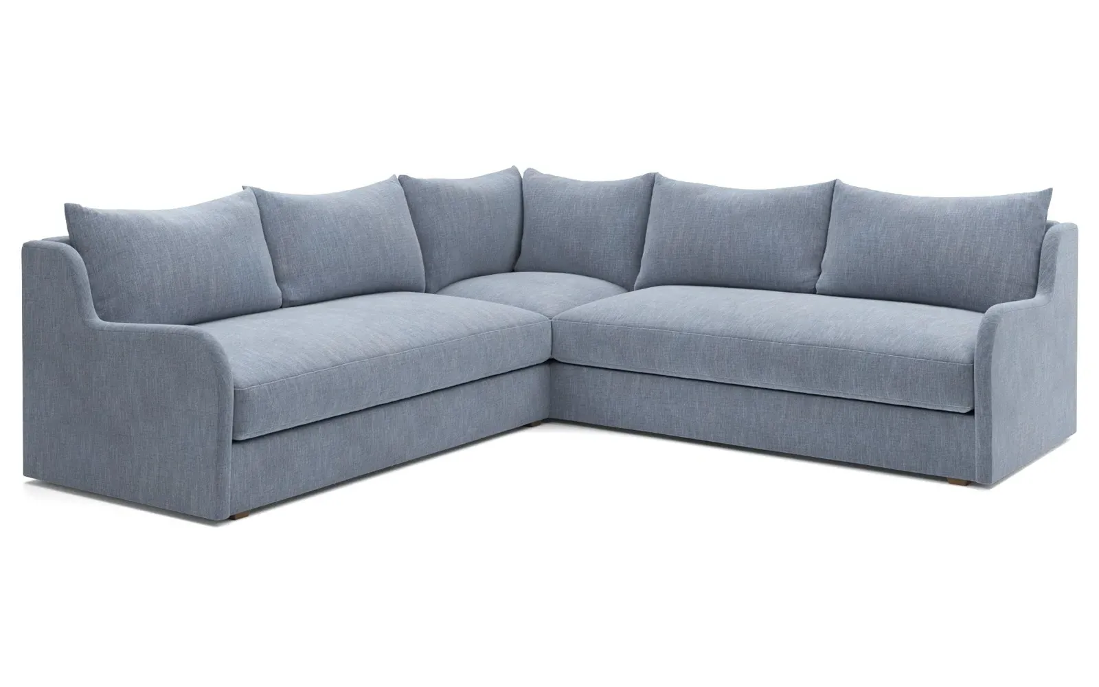 Irene Corner Sectional - Nantucket Blue