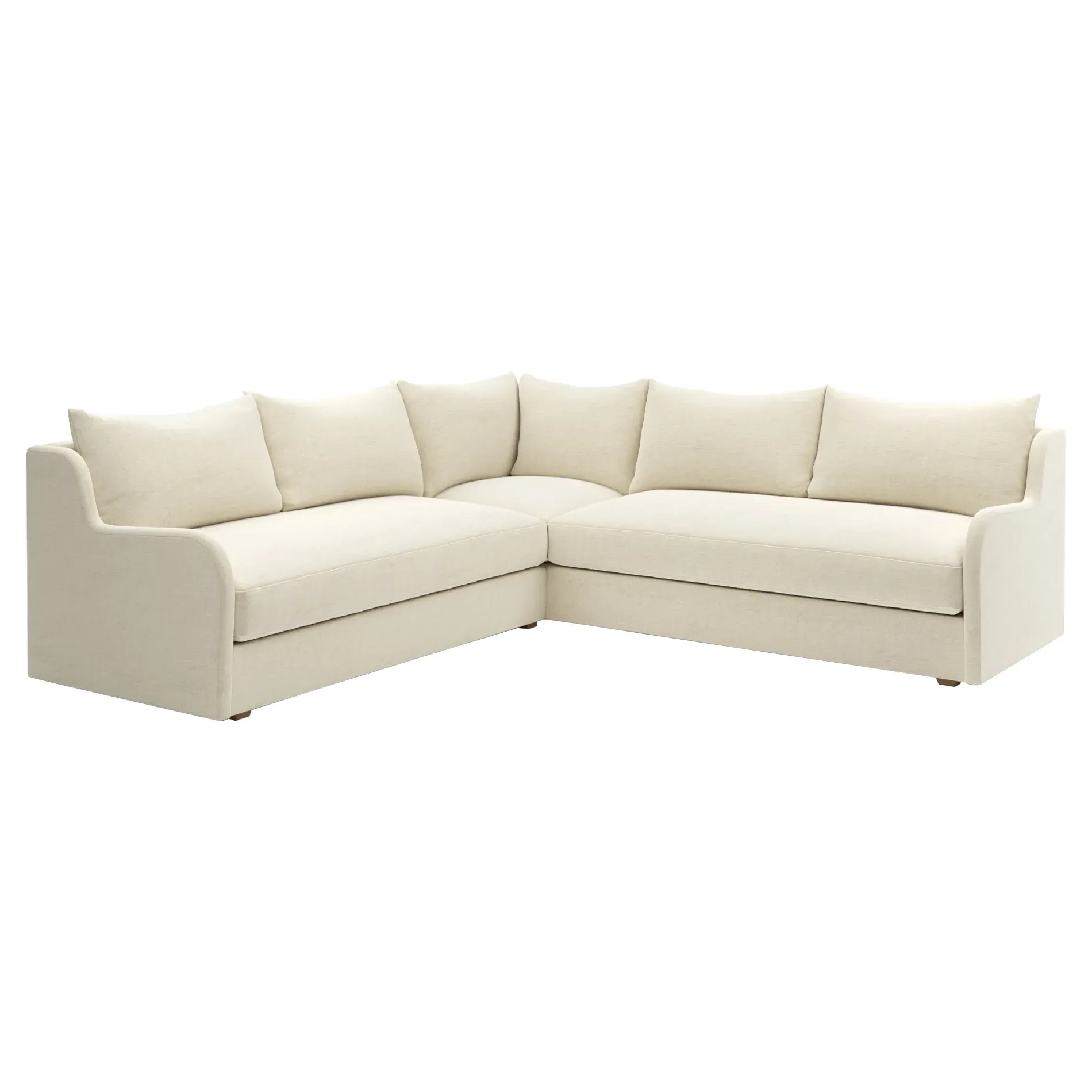 Irene Corner Sectional - Sea Salt