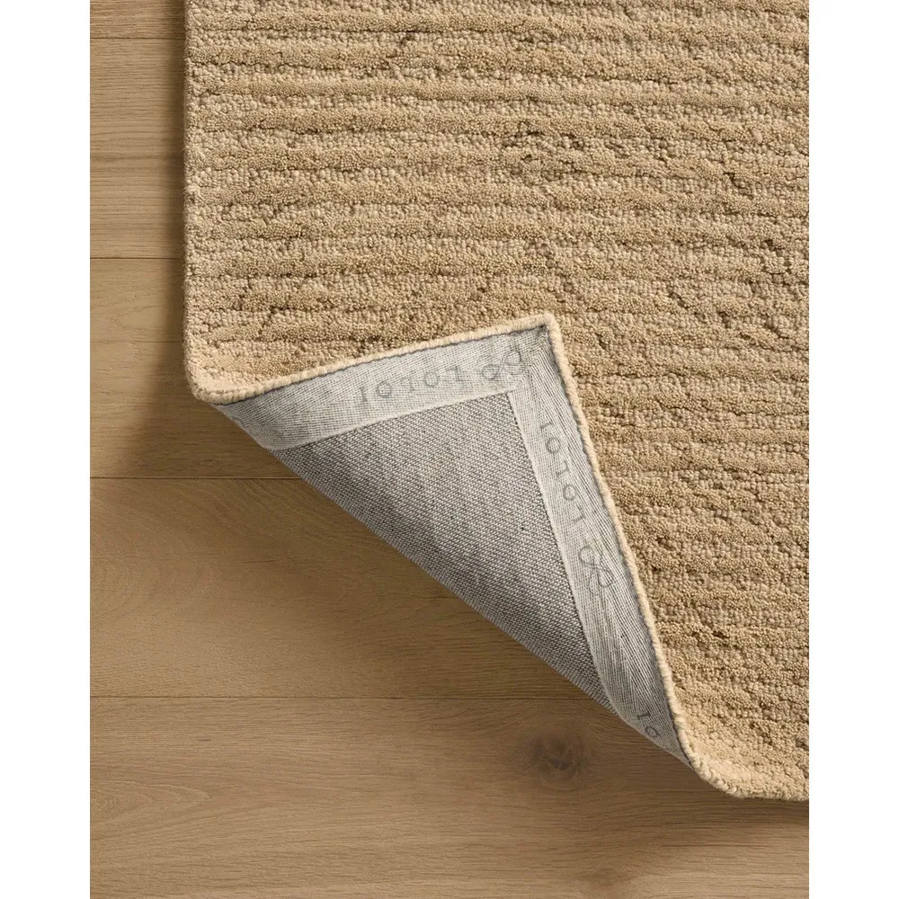 Irvale Solid Rug - Beige, Wool